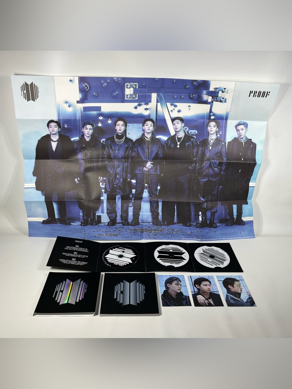 BTS Proof 3 Cd and Extras Set Lot